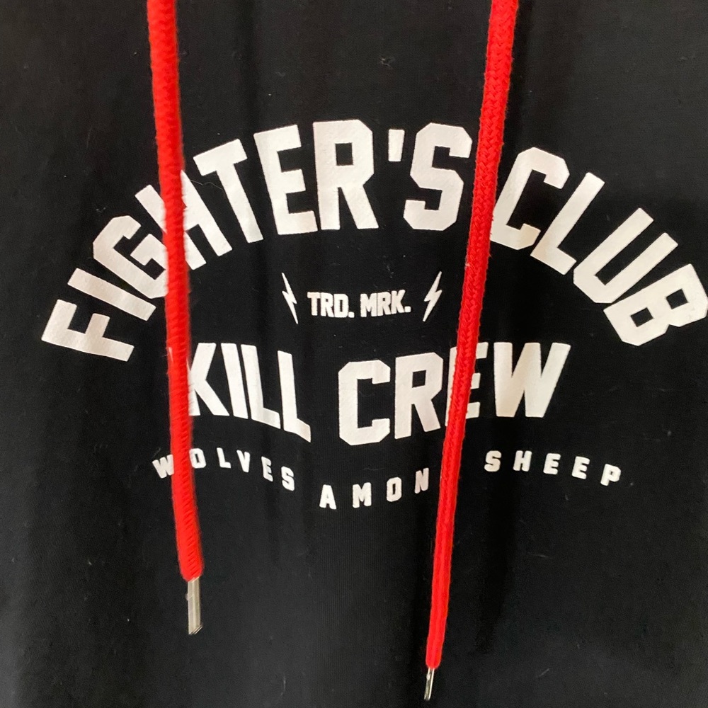 Kill Crew Hoodie Fighters Club Size L